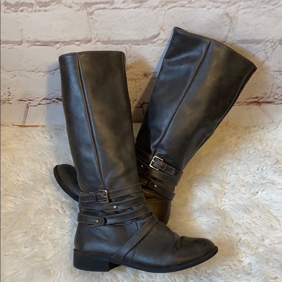 Brash Shoes Brash Brown Knee High Boots Poshmark